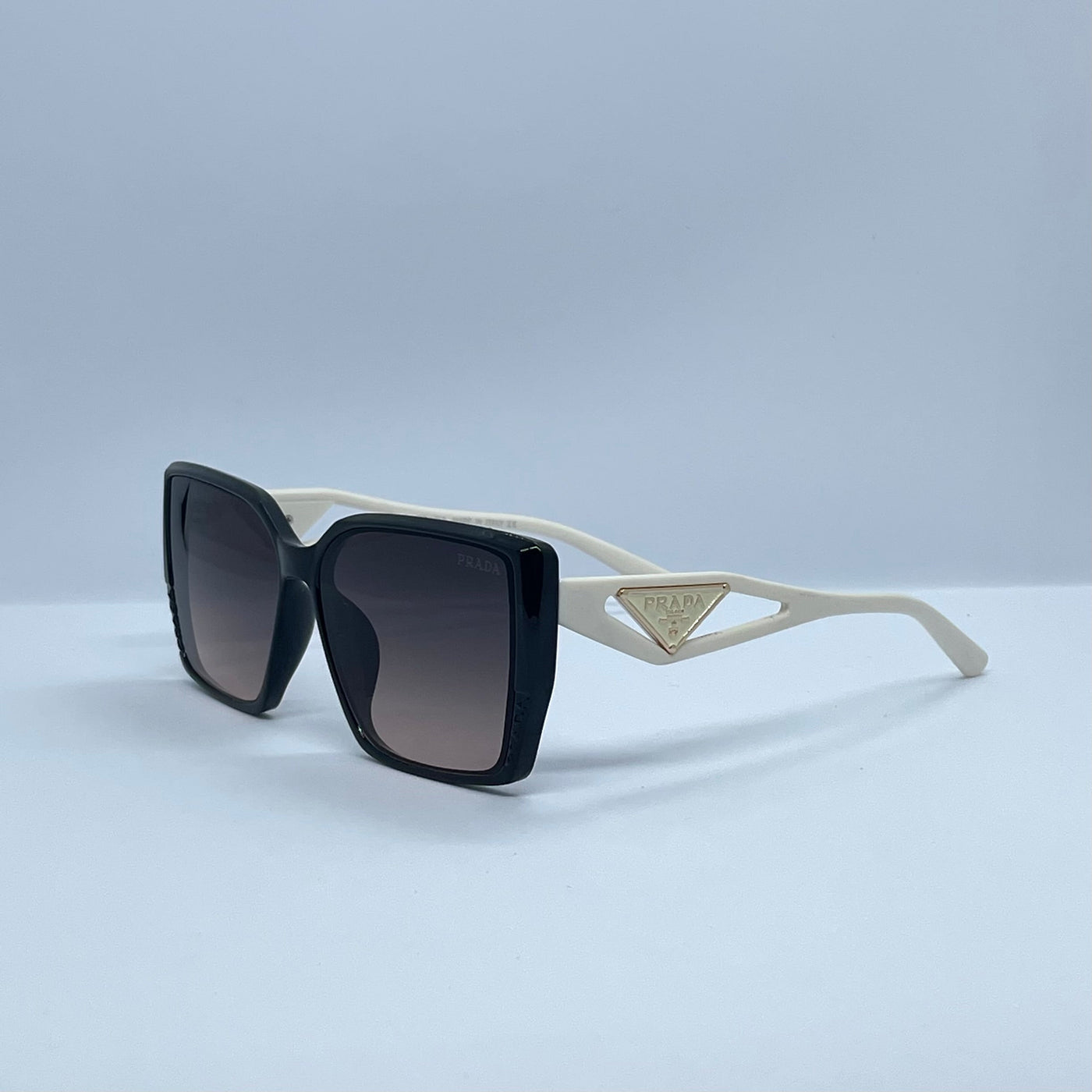 Solaires: Prada Icon Stripe White