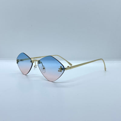 Solaires: Fendi Logo Blue