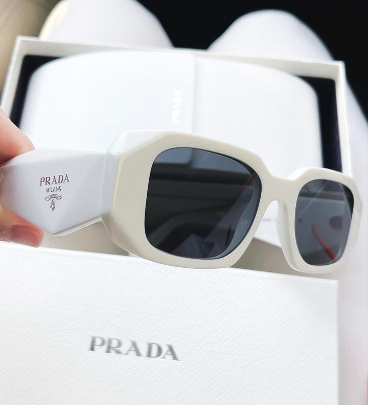 Solaires: Prada Symbole White