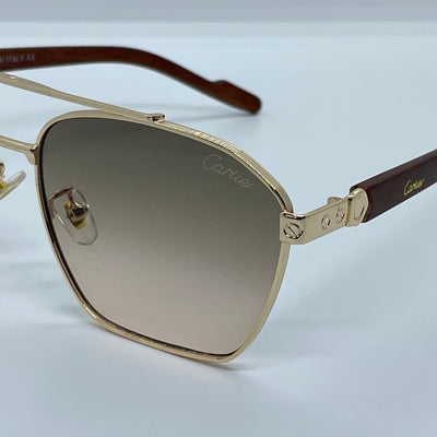 Solaires: Cartier Gold Frame