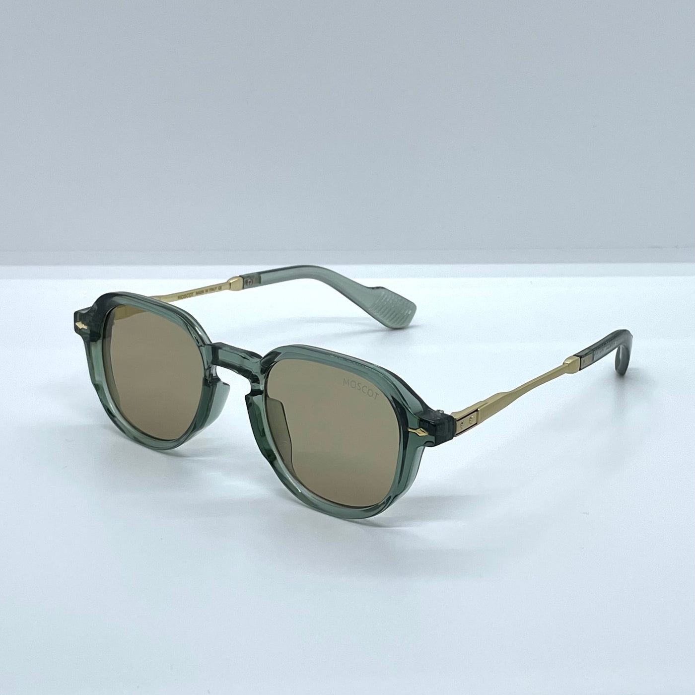 Solaires: Moscot Greps Olive