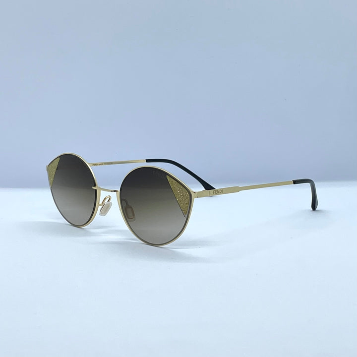 Solaires: Fendi Gold Metal