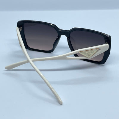 Solaires: Prada Icon Stripe White