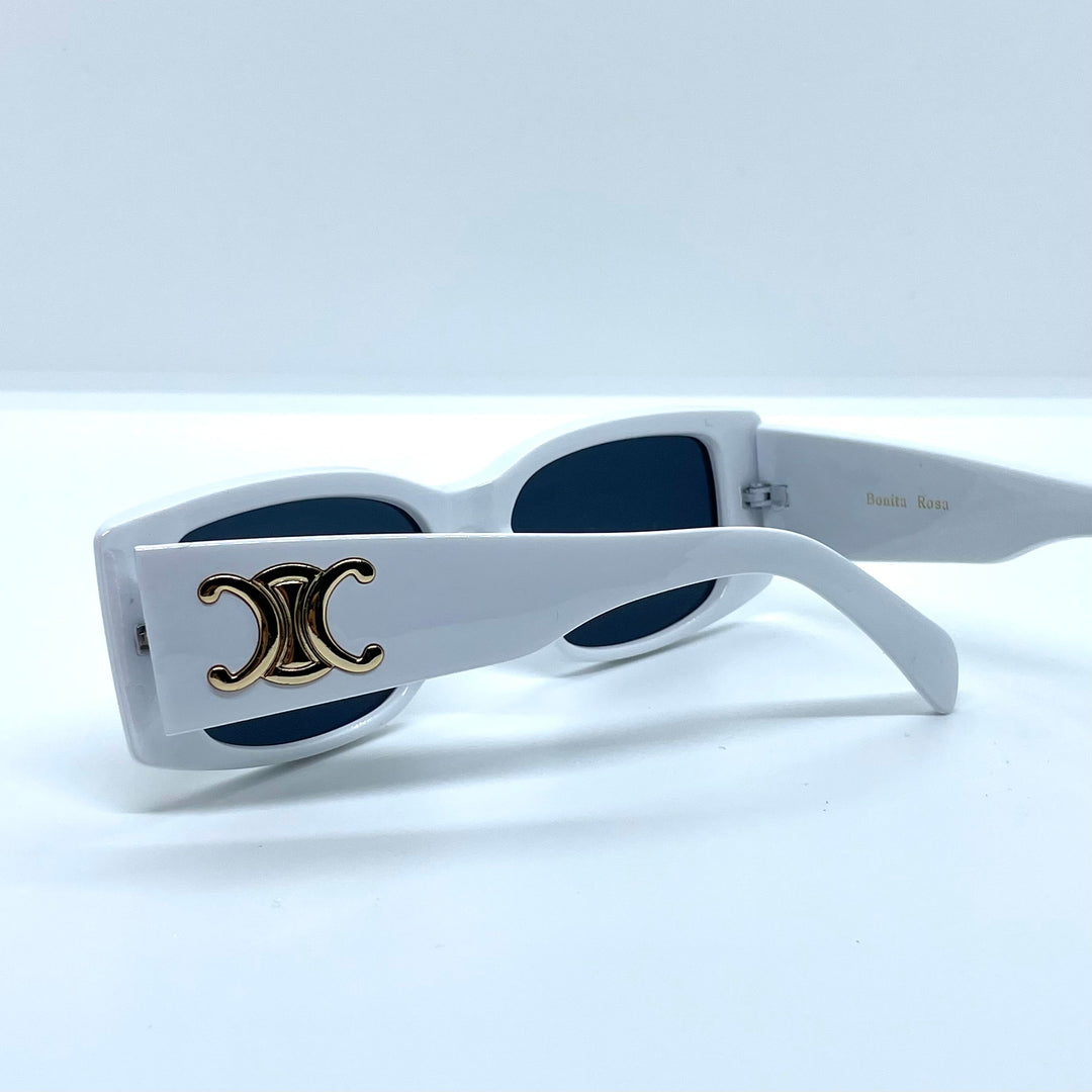 Solaires: Celine Logo White.